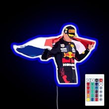 Charger l'image dans la galerie, Max Verstappen Dutch Flag RGB neon sign remote