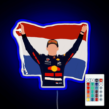 Charger l'image dans la galerie, Max Verstappen RGB neon sign remote