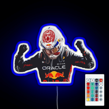 Charger l'image dans la galerie, Max Verstappen RGB neon sign remote