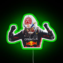 Charger l'image dans la galerie, Max Verstappen RGB neon sign green