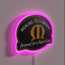 Charger l'image dans la galerie, Merlin Brewing Company Ltd Neon Sign with RGB Colour Changing