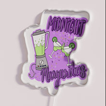 Charger l'image dans la galerie, Neon bar decor for Midnight Margarita lovers with colorful ambiance.