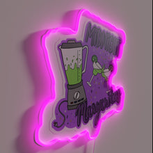 Charger l'image dans la galerie, Add vibrant nightlife ambiance with this midnight margarita neon sign.