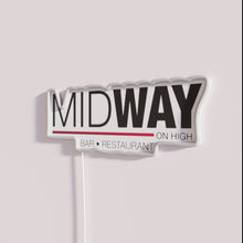 Charger l'image dans la galerie, Vibrant Midway on High Neon Sign Adds Retro Ambiance Instantly Everywhere