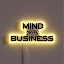 Charger l'image dans la galerie, Motivational Sobriety Reminder in Bright RGB Neon Sign Design
