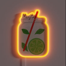 Charger l'image dans la galerie, Add vibrant ambiance to any space with this mojito sign.