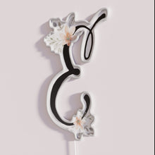 Charger l'image dans la galerie, Customizable Monogram LED Lighting for Modern Home Decor and Ambiance