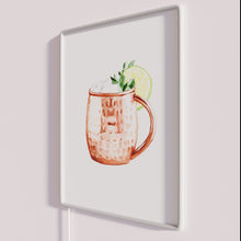Charger l'image dans la galerie, Vibrant Moscow Mule Neon Bar Sign with RGB Color Changing