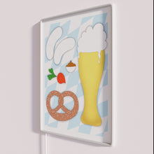 Charger l'image dans la galerie, Munich White Sausage Breakfast Neon Sign for Classic German Bistro Atmosphere