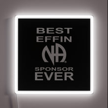 Charger l'image dans la galerie, Recovery Inspiration Guided by 12 Steps to Sobriety Illuminated Sign