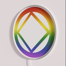Charger l'image dans la galerie, Narcotics Anonymous Rainbow Pride Symbolic Support and Recovery Inspiration Neon Sign