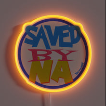 Charger l'image dans la galerie, Recovery Through Community: Narcotics Anonymous Motto in Vibrant Neon Colors