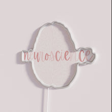 Charger l'image dans la galerie, Modern neuroscience study inspiration decor with vibrant RGB neon lighting