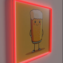Charger l'image dans la galerie, Vibrant LED neon sign perfect for craft beer enthusiasts decor.