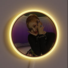 Charger l'image dans la galerie, Unique neon signage featuring vibrant Aespa-inspired RGB LED lighting display