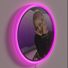 Charger l'image dans la galerie, RGB Lighted Wall Sign Featuring AESPA Brand Name in Modern Font