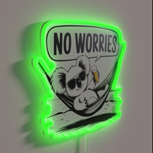 Charger l'image dans la galerie, Brighten up any space with calming no worries vibe signage