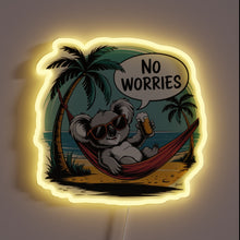 Charger l'image dans la galerie, Electric neon sign with customizable RGB color coding and message.