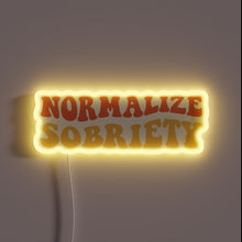 Charger l'image dans la galerie, Recover in Style with Vibrant RGB Lighting for Sobriety Support