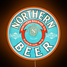 Charger l'image dans la galerie, Northern Beer RGB neon sign orange