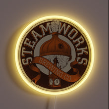 Charger l'image dans la galerie, Offcial Brewing Steamworks custom neon sign