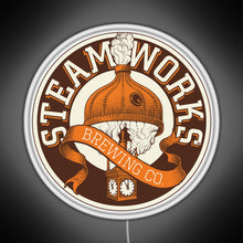 Charger l'image dans la galerie, Offcial Brewing Steamworks RGB neon sign white