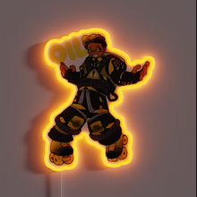 Charger l'image dans la galerie, Eye-catching RGB LED neon sign for the oil enthusiast's sanctuary