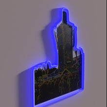 Charger l'image dans la galerie, Authentic German-inspired Munich street art RGB illuminated decorative sign