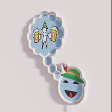 Charger l'image dans la galerie, Vibrant Oktoberfest themed neon bar decor sign in colorful RGB