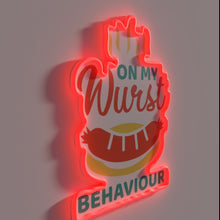 Charger l'image dans la galerie, Vibrant neon sign bringing festive German spirit to your space.