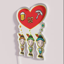 Charger l'image dans la galerie, Vibrant RGB illuminated Oktoberfest themed bar pub decor lighting