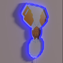 Charger l'image dans la galerie, Colorful LED Oktoberfest themed sign with adjustable RGB lighting accents.