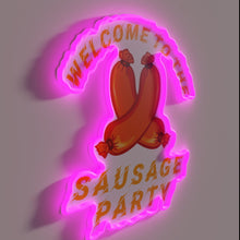 Charger l'image dans la galerie, Prost! Brighten up your space with our German-inspired sausage party sign.