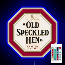 Charger l'image dans la galerie, Old Speckled RGB neon sign remote