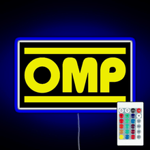 Charger l'image dans la galerie, OMP Logo RGB neon sign remote