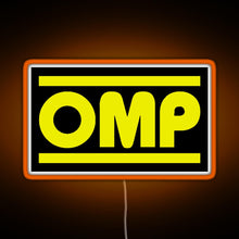 Charger l'image dans la galerie, OMP Logo RGB neon sign orange