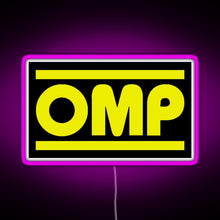 Charger l'image dans la galerie, OMP Logo RGB neon sign  pink