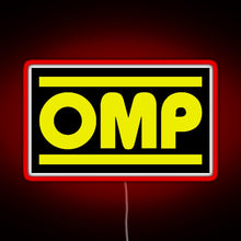 Charger l'image dans la galerie, OMP Logo RGB neon sign red