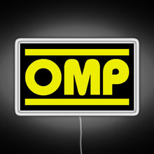 Charger l'image dans la galerie, OMP Logo RGB neon sign white