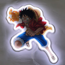 Charger l'image dans la galerie, RGB Luffy Red Hawk neon sign