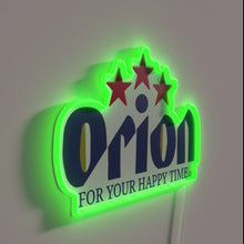 Charger l'image dans la galerie, Glowing Orion constellation neon light with vibrant RGB color accents