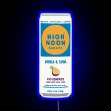Charger l'image dans la galerie, Passionfruit High Noon RGB neon sign blue