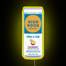 Charger l'image dans la galerie, Passionfruit High Noon RGB neon sign yellow