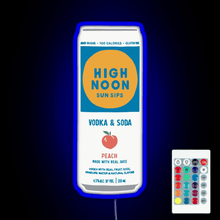 Charger l'image dans la galerie, Peach High Noon RGB neon sign remote