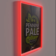 Charger l'image dans la galerie, Neon sign for walkers and outdoor enthusiasts with pale design.