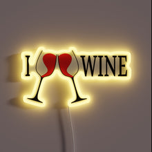 Charger l'image dans la galerie, Wine lover's ultimate decor: Color-shifting RGB neon wine bottle display
