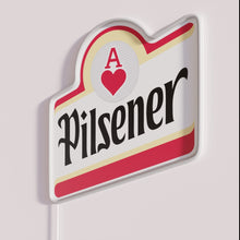 Charger l'image dans la galerie, Vintage retro bar decor, colorful LED beer logo sign importer