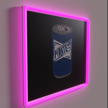 Charger l'image dans la galerie, Vibrant neon wall decoration with pirate life themed LED lights