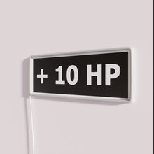 Charger l'image dans la galerie, Electric Gaming Room Decor with Plus 10 HP RGB Sign