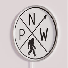 Charger l'image dans la galerie, Neon Northwest Bigfoot Decoration for Home Bar or Office Space